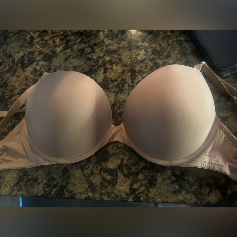 Victoria's Secret Tan Molded Cup Bra